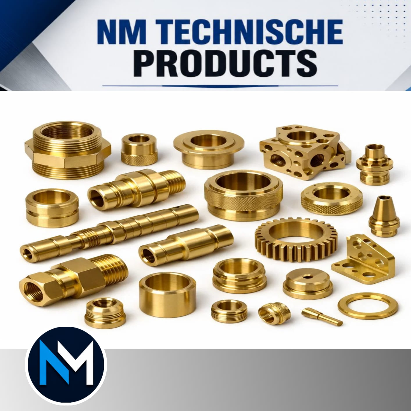 Brass precision components