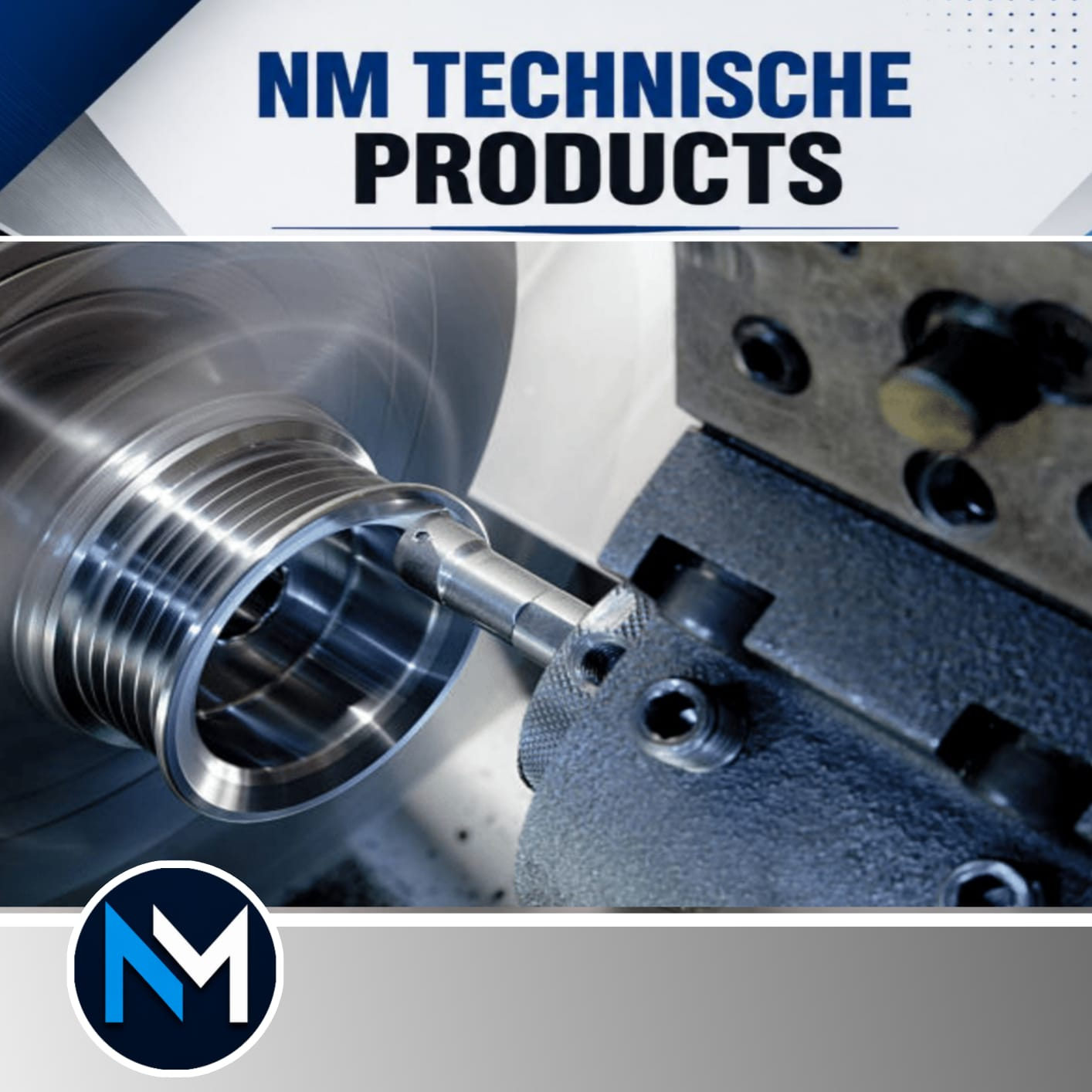 CNC machining of a precision metal component